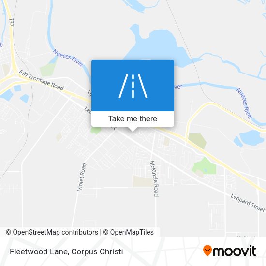 Mapa de Fleetwood Lane