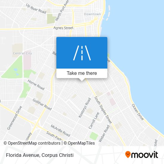 Mapa de Florida Avenue