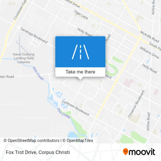 Mapa de Fox Trot Drive
