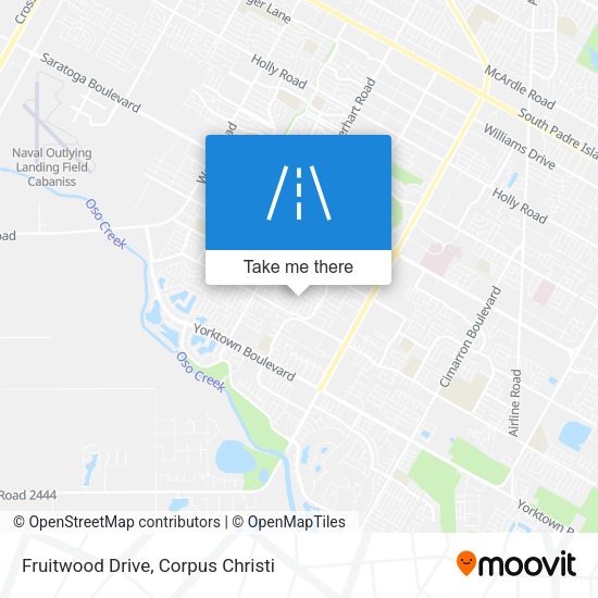 Fruitwood Drive map