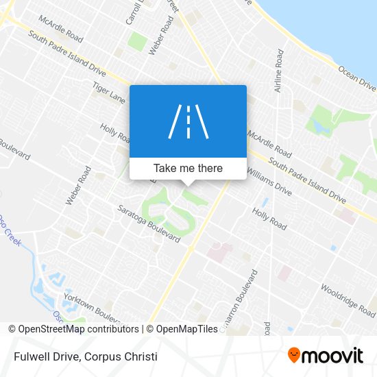 Fulwell Drive map