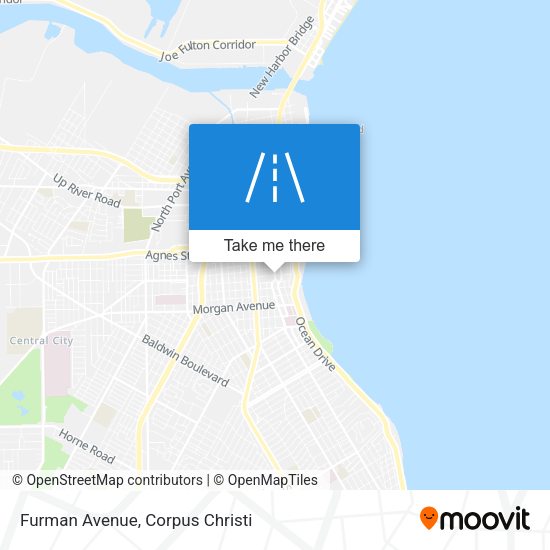 Furman Avenue map