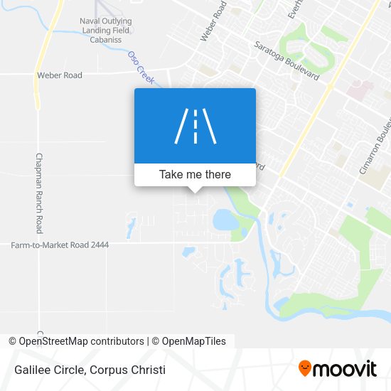 Mapa de Galilee Circle