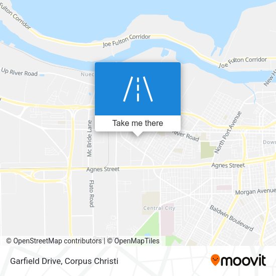 Mapa de Garfield Drive