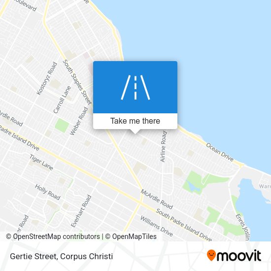 Gertie Street map