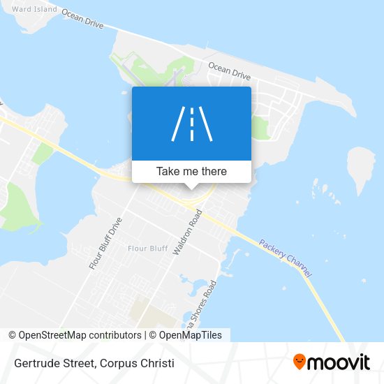 Gertrude Street map