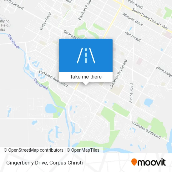 Gingerberry Drive map