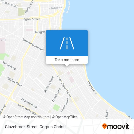Mapa de Glazebrook Street