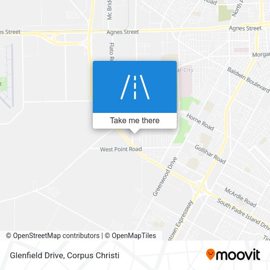Mapa de Glenfield Drive