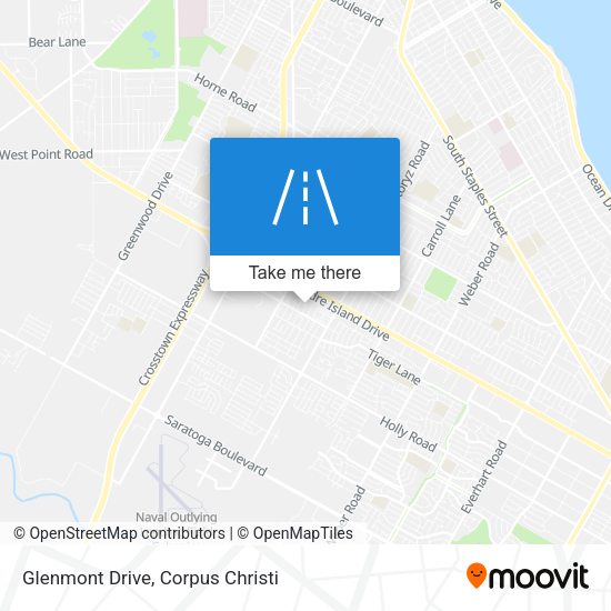 Glenmont Drive map