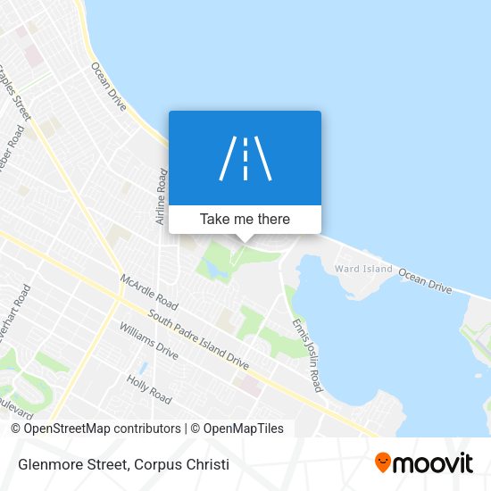 Glenmore Street map