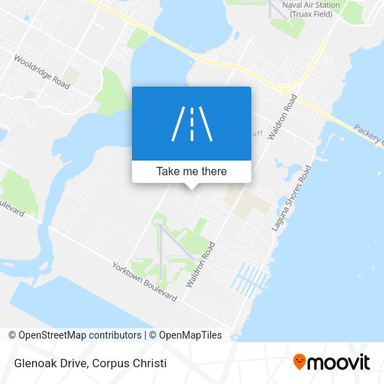 Glenoak Drive map