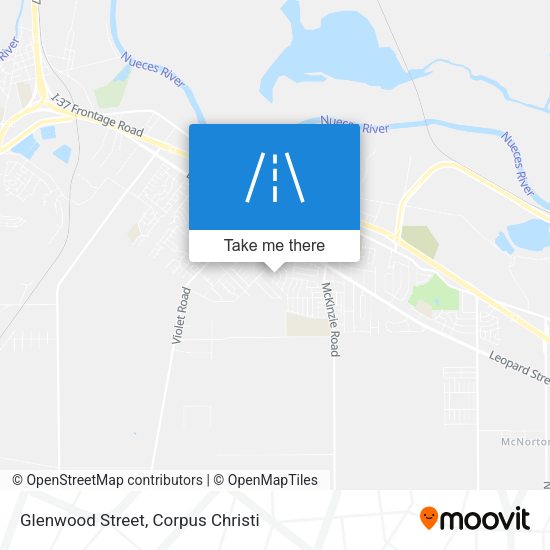 Glenwood Street map