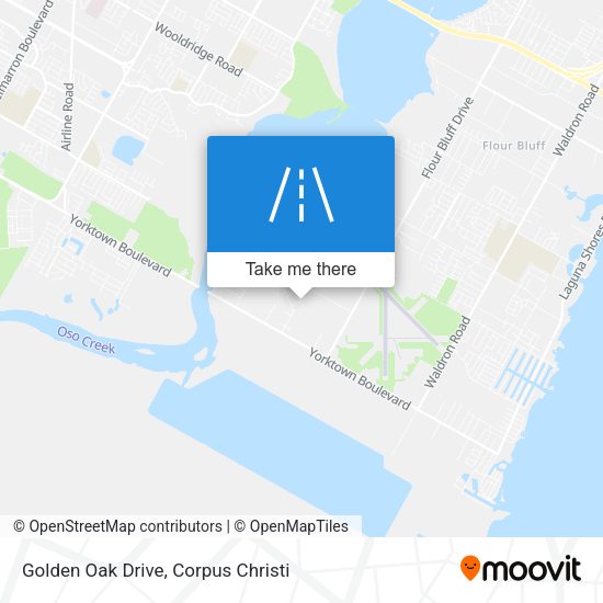 Golden Oak Drive map
