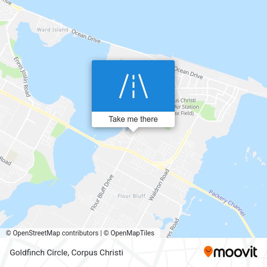 Goldfinch Circle map