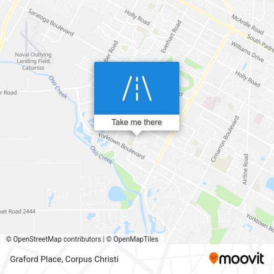 Graford Place map