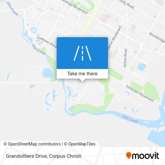 Mapa de Grandvilliers Drive