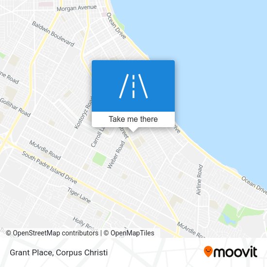 Mapa de Grant Place