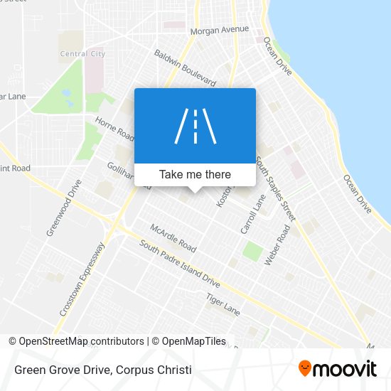 Mapa de Green Grove Drive