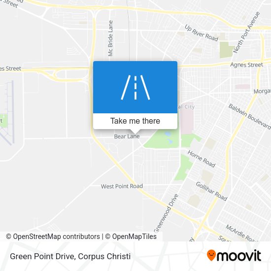 Mapa de Green Point Drive