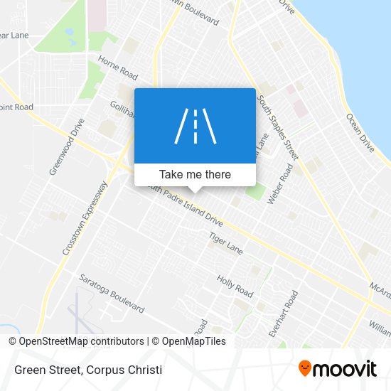 Green Street map