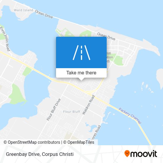 Greenbay Drive map