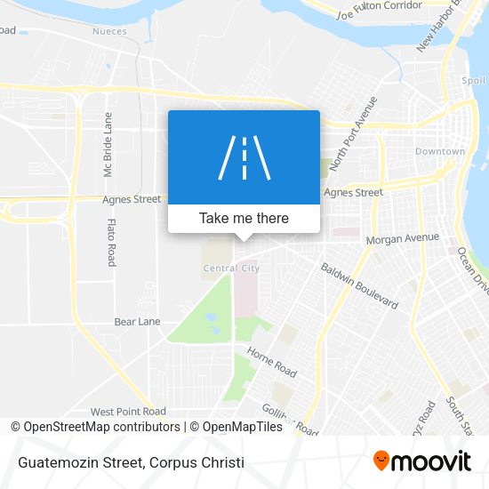 Guatemozin Street map