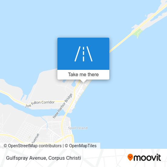 Gulfspray Avenue map