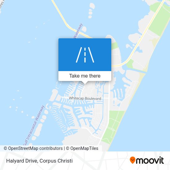 Mapa de Halyard Drive
