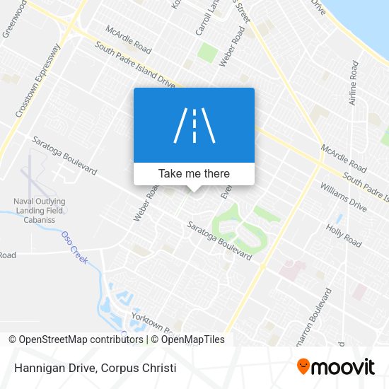 Mapa de Hannigan Drive