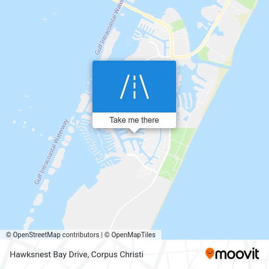 Hawksnest Bay Drive map