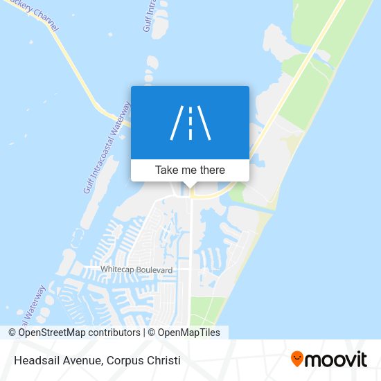 Mapa de Headsail Avenue