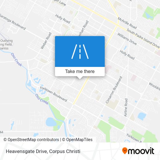 Heavensgate Drive map