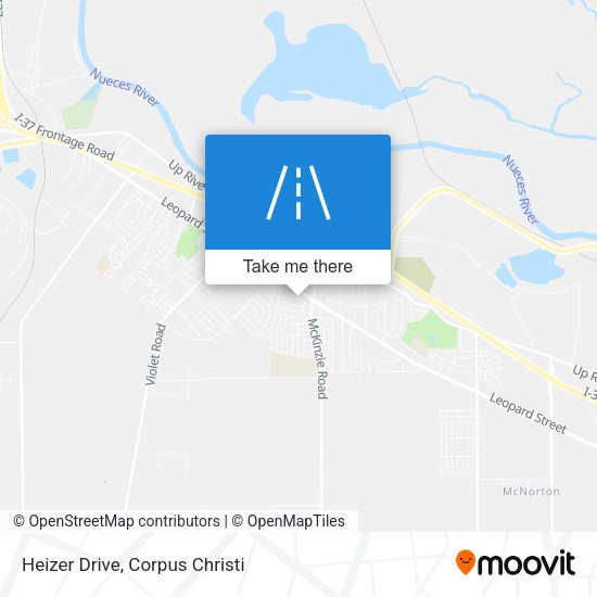 Mapa de Heizer Drive
