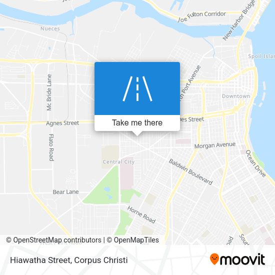 Hiawatha Street map