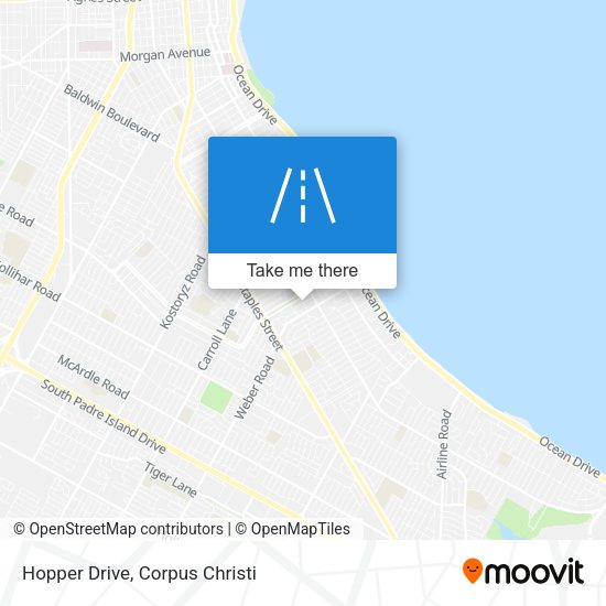 Hopper Drive map