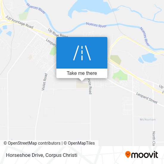 Horseshoe Drive map