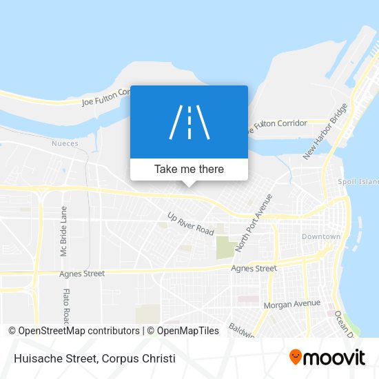 Huisache Street map