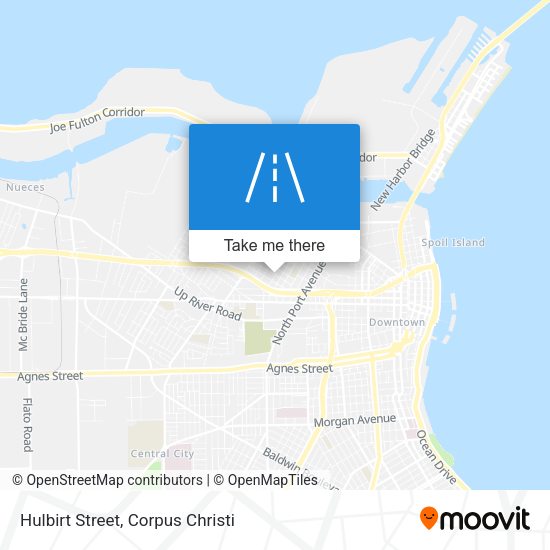Mapa de Hulbirt Street