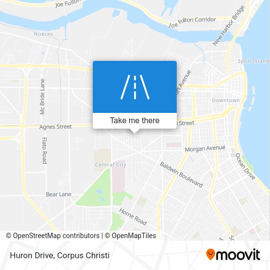 Mapa de Huron Drive