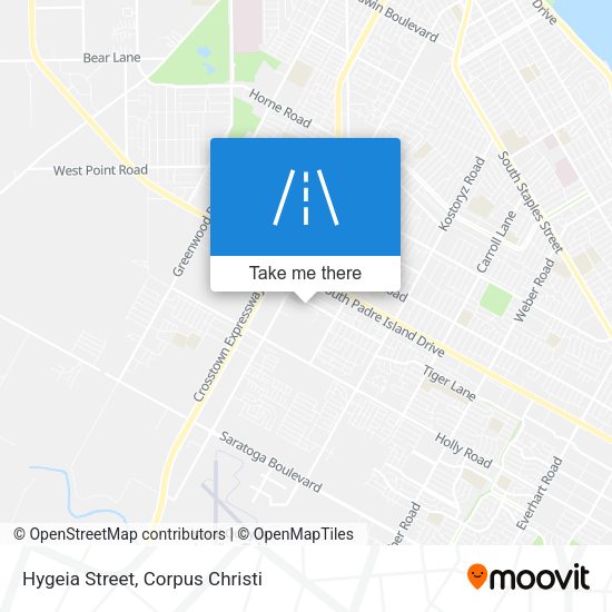 Mapa de Hygeia Street