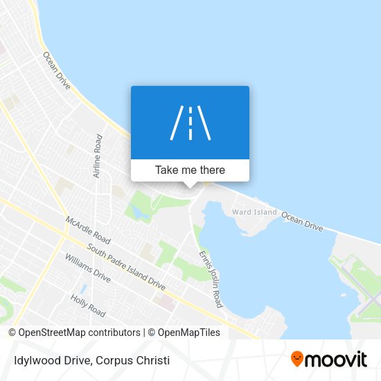 Idylwood Drive map