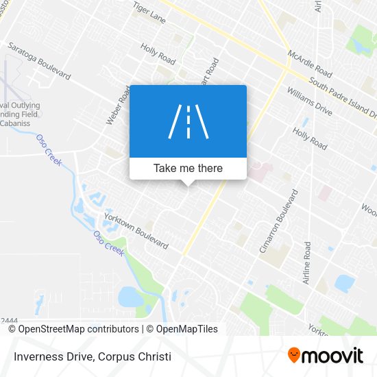 Inverness Drive map