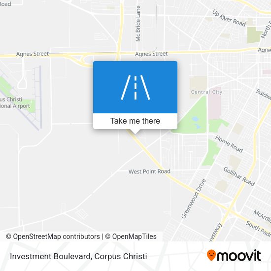 Investment Boulevard map