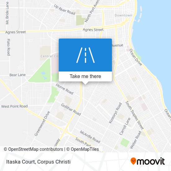 Itaska Court map