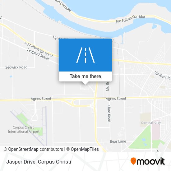 Mapa de Jasper Drive