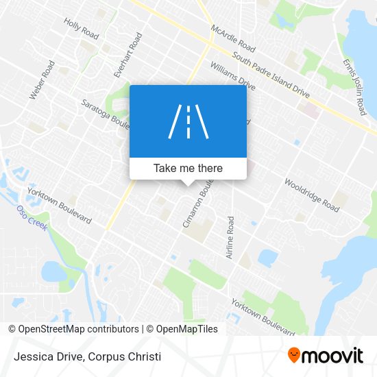 Mapa de Jessica Drive