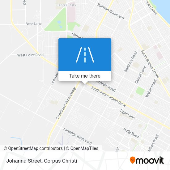 Johanna Street map