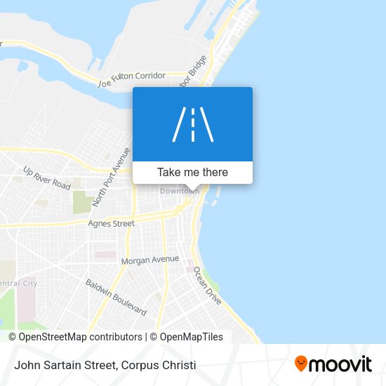 Mapa de John Sartain Street