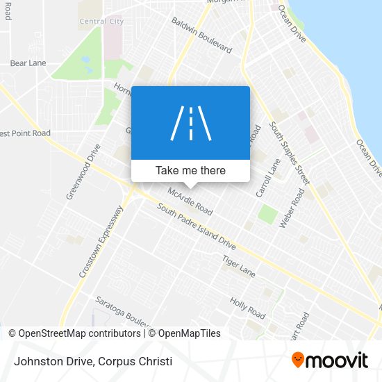 Mapa de Johnston Drive